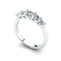 Three Stone Engagement Ring Cad 3D Model-(P.CODE/3STEN-012).