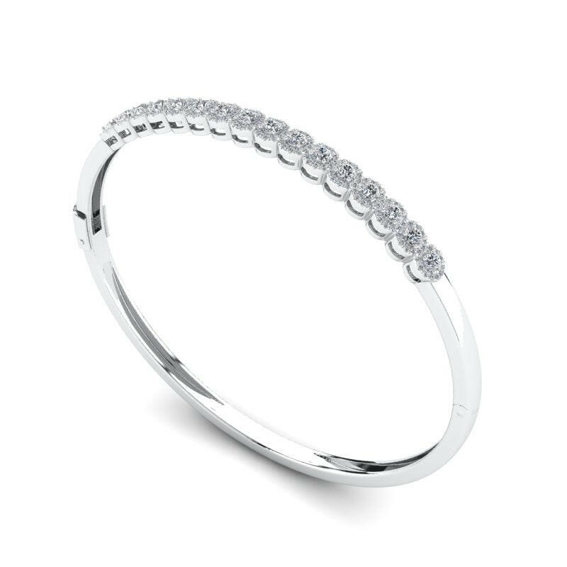 Diamond Bracelet Cad 3D Model-(P.CODE/BRC-016)