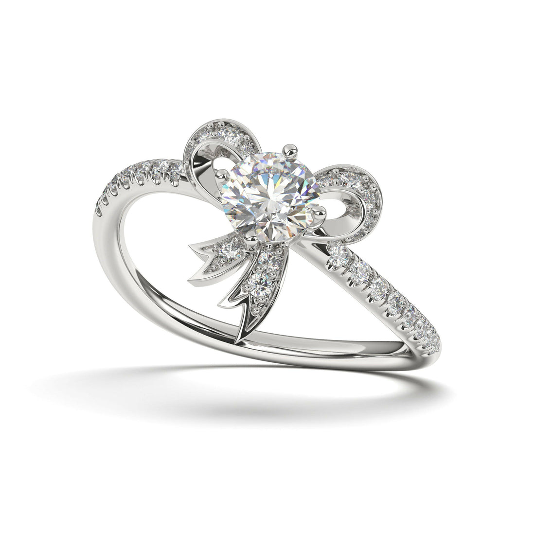 Solitaire Diamond Engagement Ring Cad 3D Model-(P.CODE/ERCA-005).