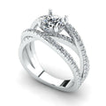 Solitaire Diamond Engagement Ring Cad 3D Model-(P.CODE/ERCA-006).