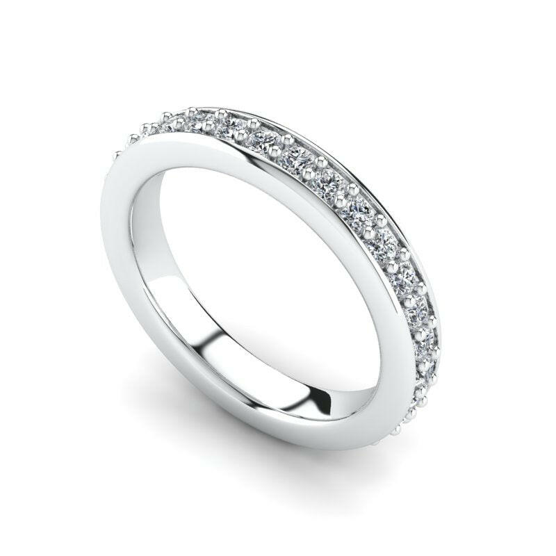 Diamond Eternity Ring For Women Cad 3D Model-(P.CODE/ETY-010).