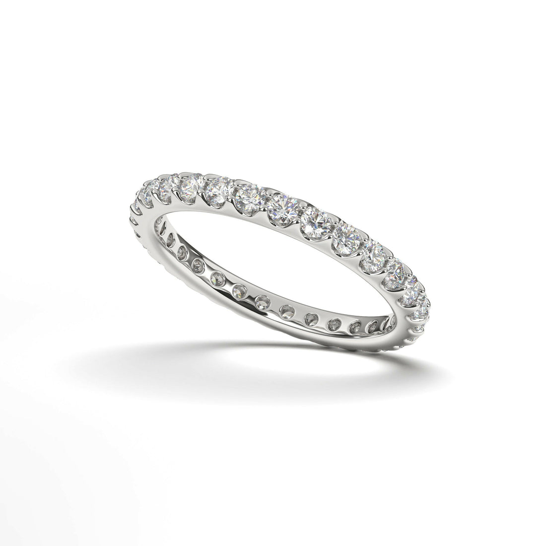 Diamond Eternity Ring For Women Cad 3D Model-(P.CODE/ETY-012).