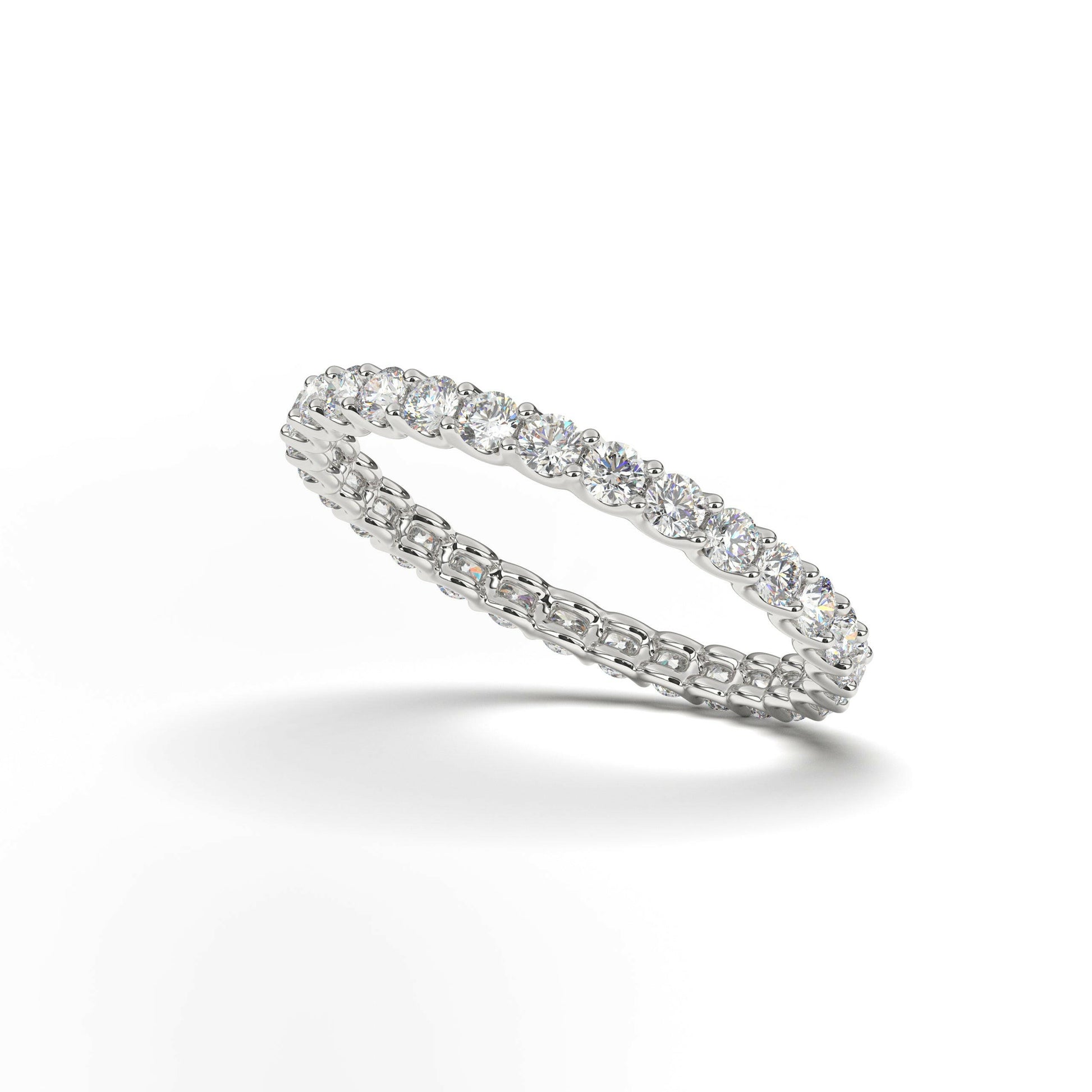 Diamond Eternity Ring For Women Cad 3D Model-(P.CODE/ETY-014).