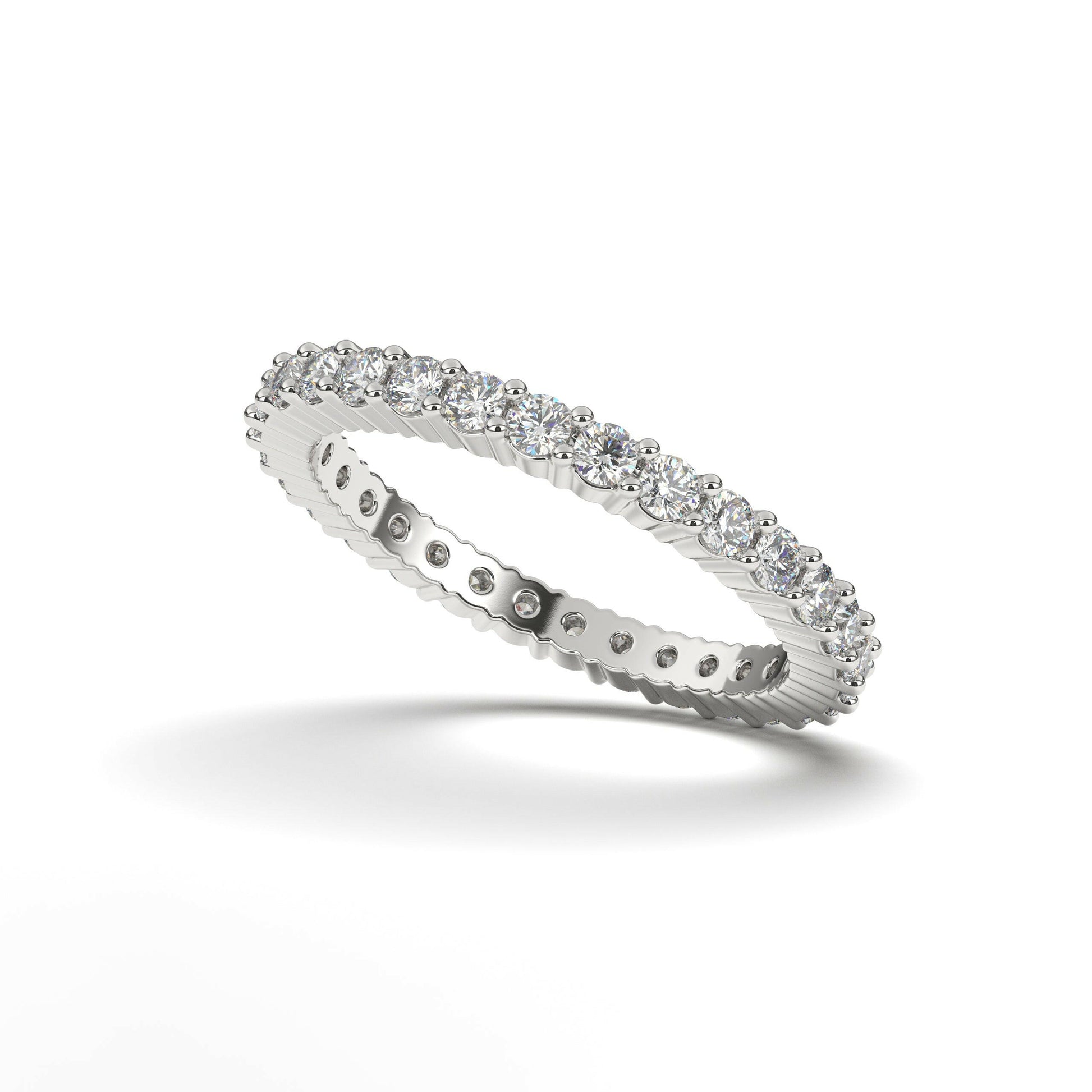 Diamond Eternity Ring For Women Cad 3D Model-(P.CODE/ETY-015).