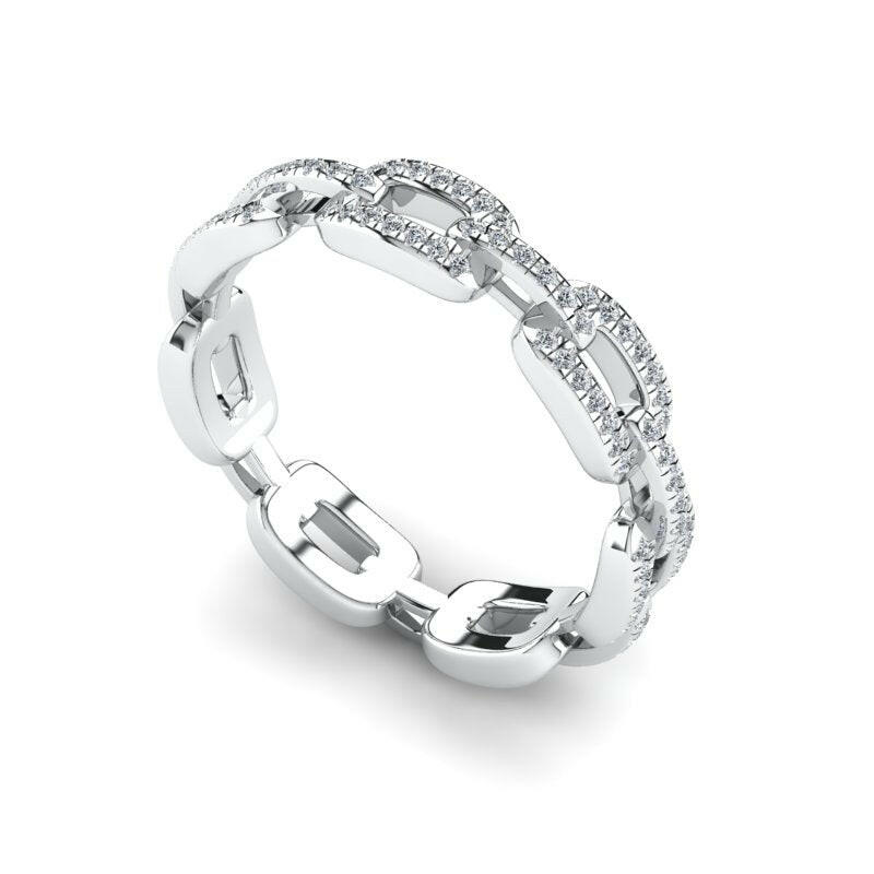 Diamond Eternity Ring For Women Cad 3D Model-(P.CODE/ETY-019).