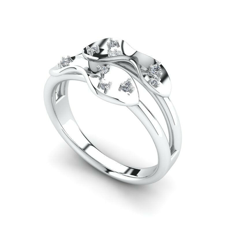 Diamond Ring Cad 3D Model-(P.CODE/FR-016)