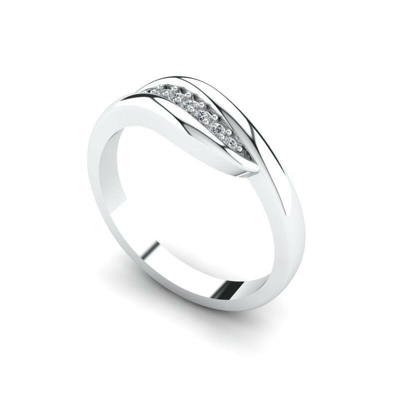 Diamond Fashion Ring Cad 3D Model-(P.CODE/FR-019)