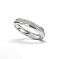 Diamond Halfway Wedding Ring For Women Cad 3D Model-(P.CODE/WB-016).